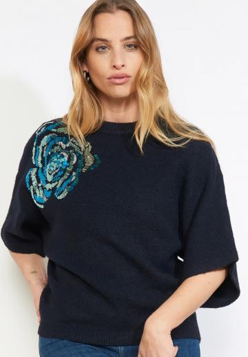 Майка с рукавом три четверти