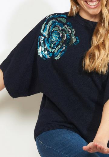 Майка с рукавом три четверти