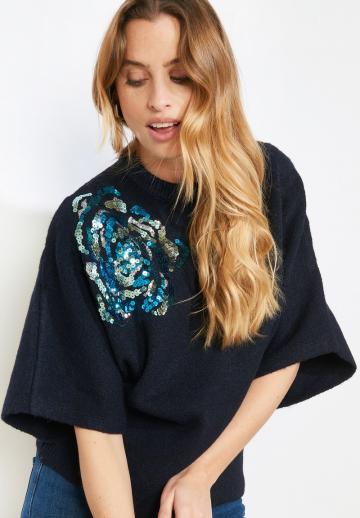 Майка с рукавом три четверти