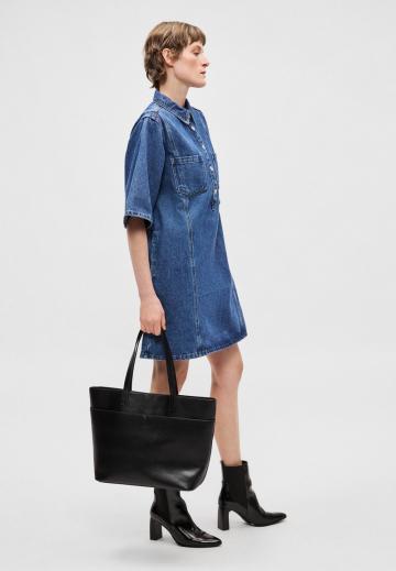 Джинсовое платье