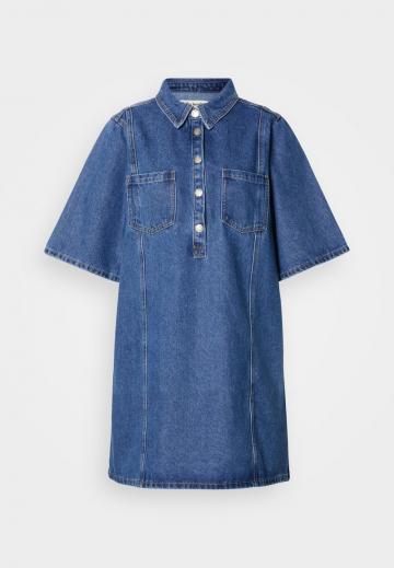 Джинсовое платье