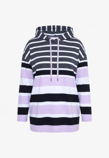 Пуловер с капюшоном