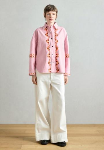 Джинсовая блузка