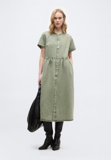 Джинсовое платье