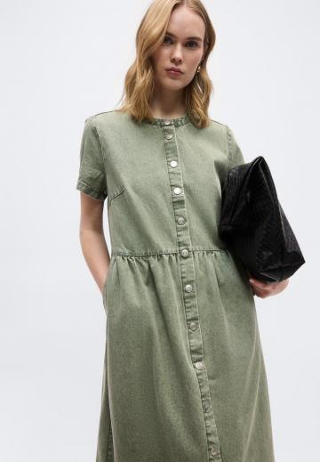 Джинсовое платье