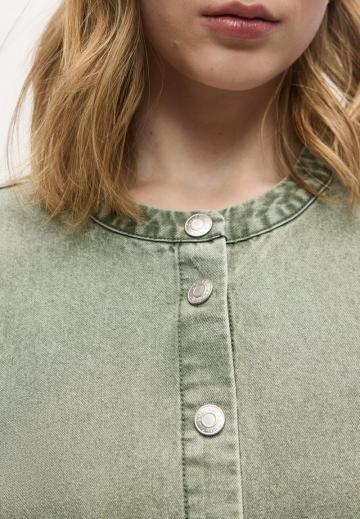 Джинсовое платье