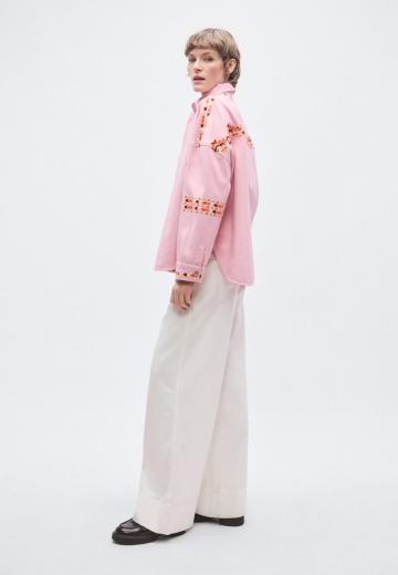 Джинсовая блузка