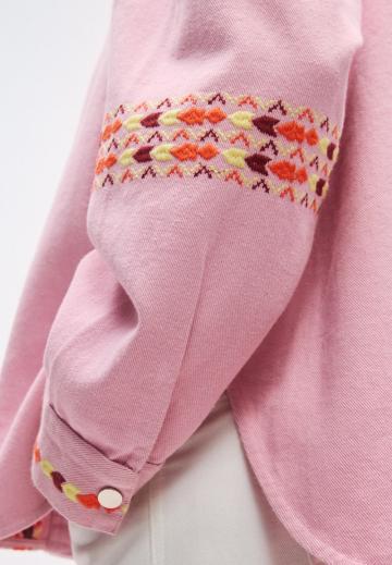 Джинсовая блузка