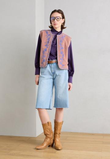 Пуховой жилет