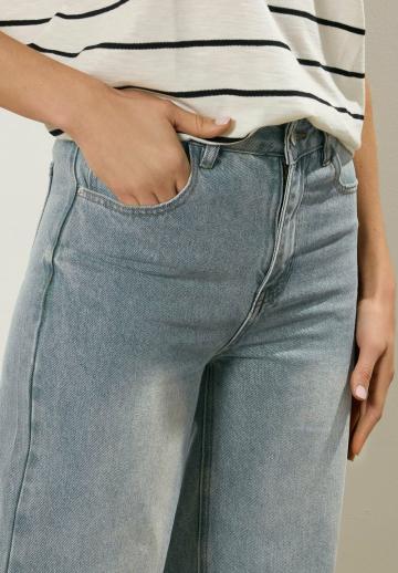 Прямые джинсы