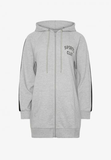 Пуловер с капюшоном