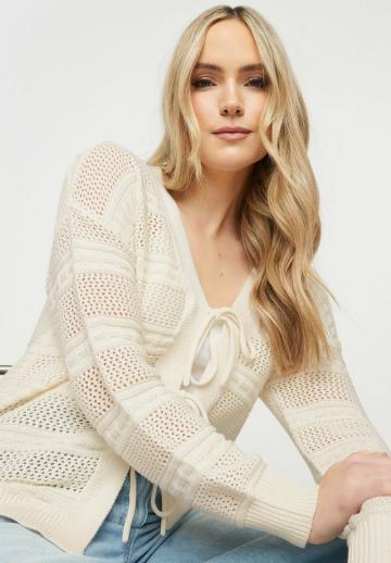 Вязаная кофта