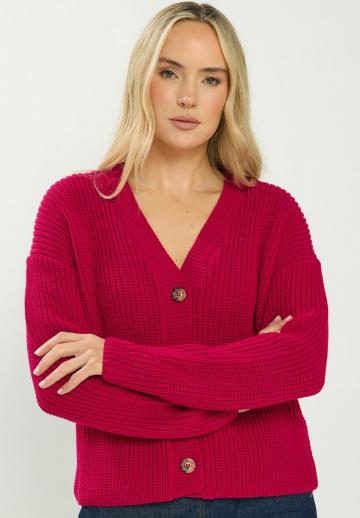 Жаккардовая вязаная кофта