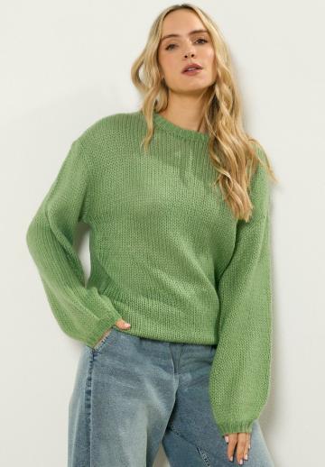 Длинный пуловер