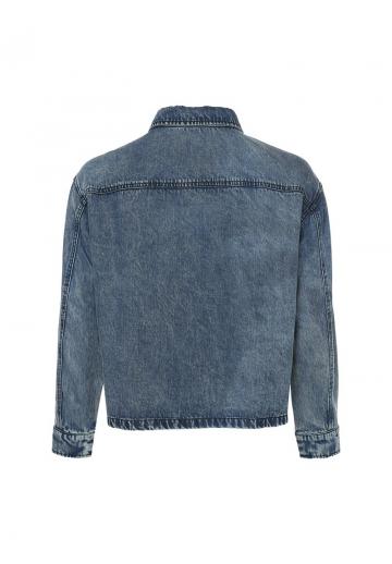 Джинсовая блузка