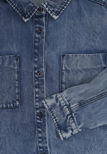 Джинсовая блузка