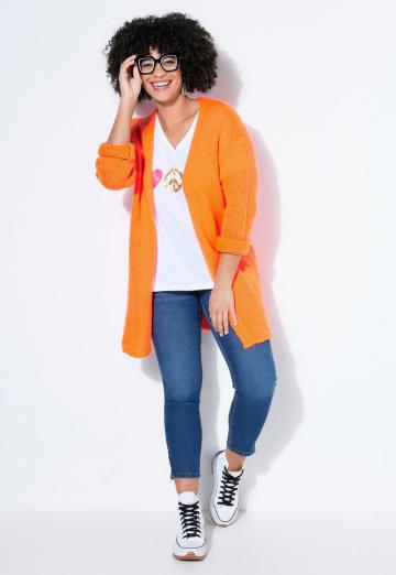 Длинный кардиган