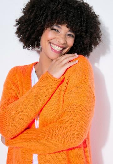 Длинный кардиган