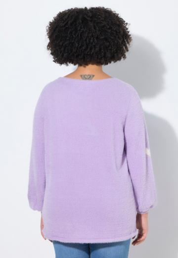 Длинный пуловер