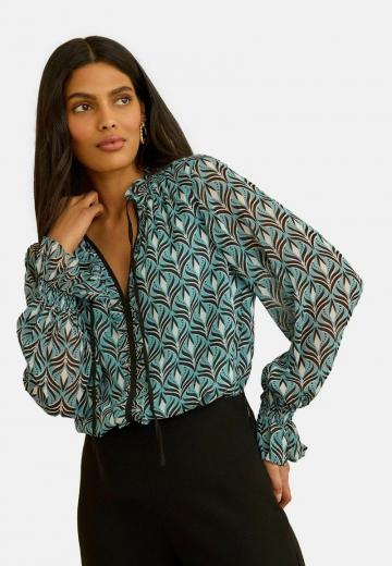 Шифоновая блузка