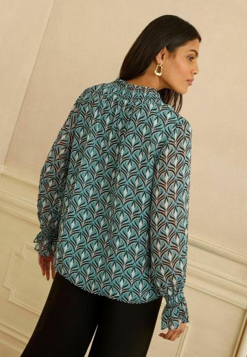 Шифоновая блузка