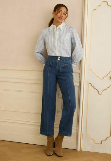 Короткие джинсы