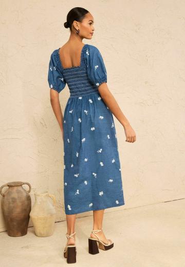 Джинсовое платье