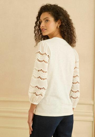 Майка с рукавом три четверти