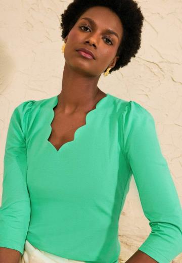 Майка с рукавом три четверти