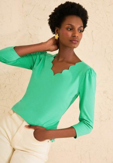 Майка с рукавом три четверти