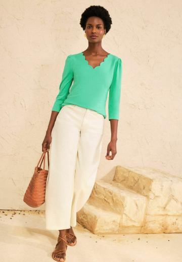 Майка с рукавом три четверти