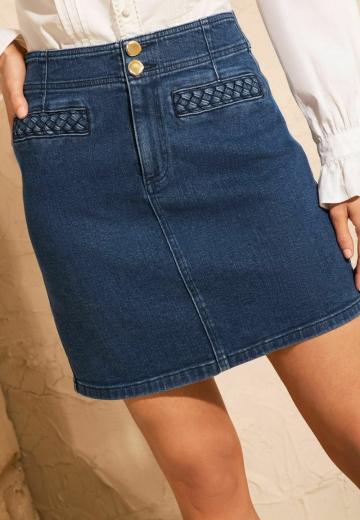 Джинсовая юбка