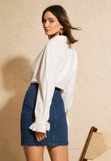 Джинсовая юбка