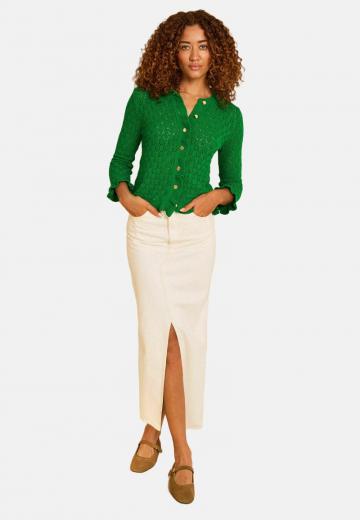 Вязаная кофта