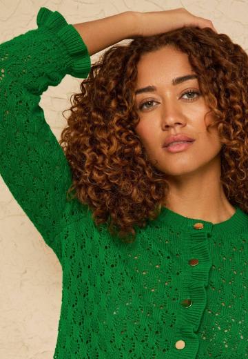 Вязаная кофта