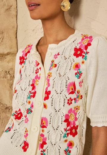 Вязаная кофта