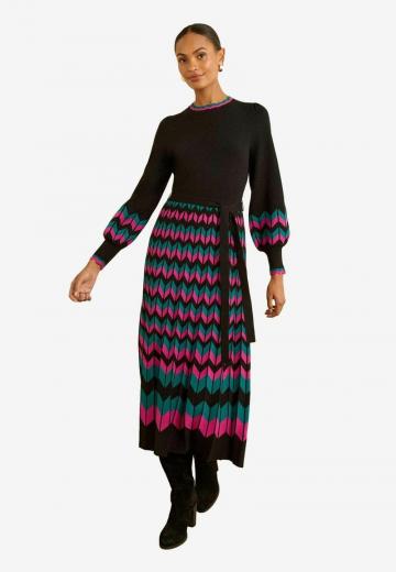 Вязаное платье