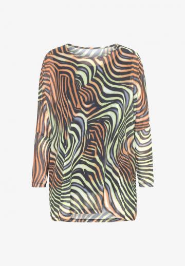 Длинная блузка