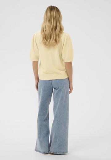 Пуловер с коротким рукавом