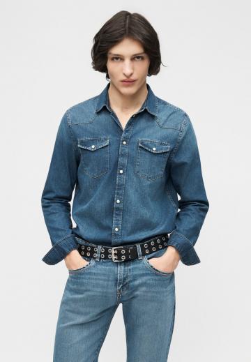 Прямые джинсы