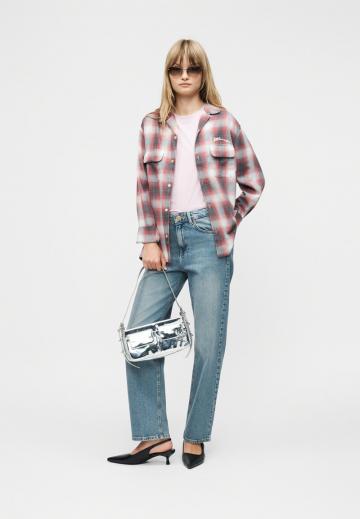 Прямые джинсы