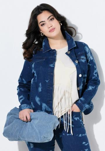 Джинсовая жилетка