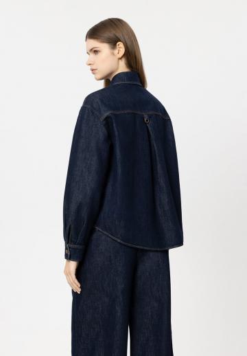 Джинсовая блузка