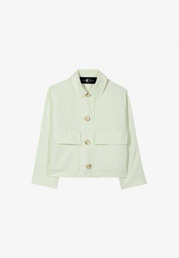 Блейзер с накладными карманами