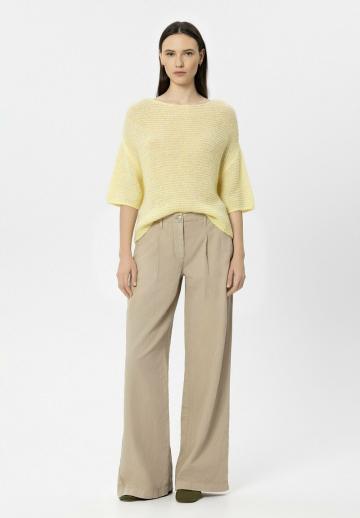 Пуловер с рукавом три четверти