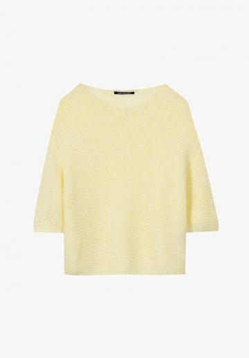 Пуловер с рукавом три четверти