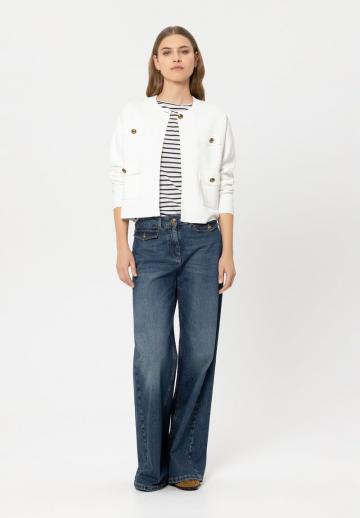 Блейзер с накладными карманами