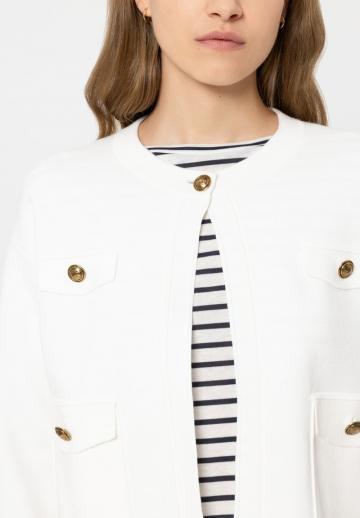 Блейзер с накладными карманами