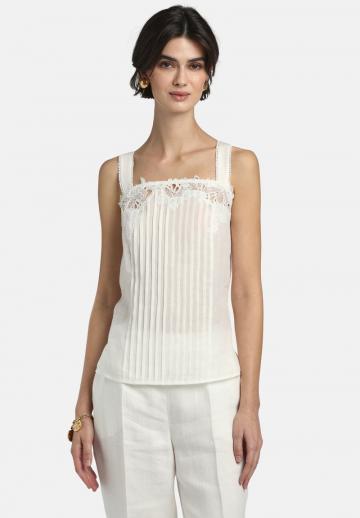 Блузка без рукавов