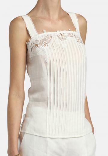 Блузка без рукавов